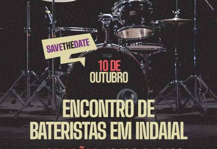 Encontro de Bateristas em Indaial.