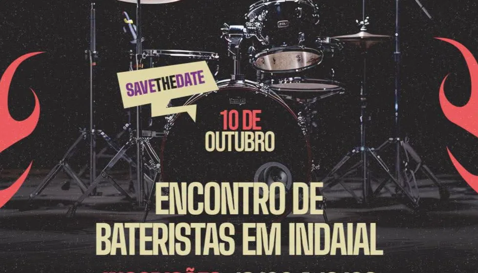 Encontro de Bateristas em Indaial.
